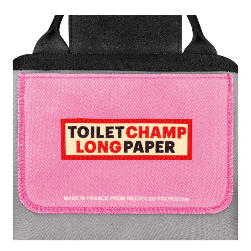 Longchamp x ToiletPaper XS Handbag , Pink - Canvas  - View 5 of 5