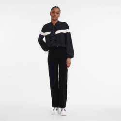 Pantalon , Velours - Noir