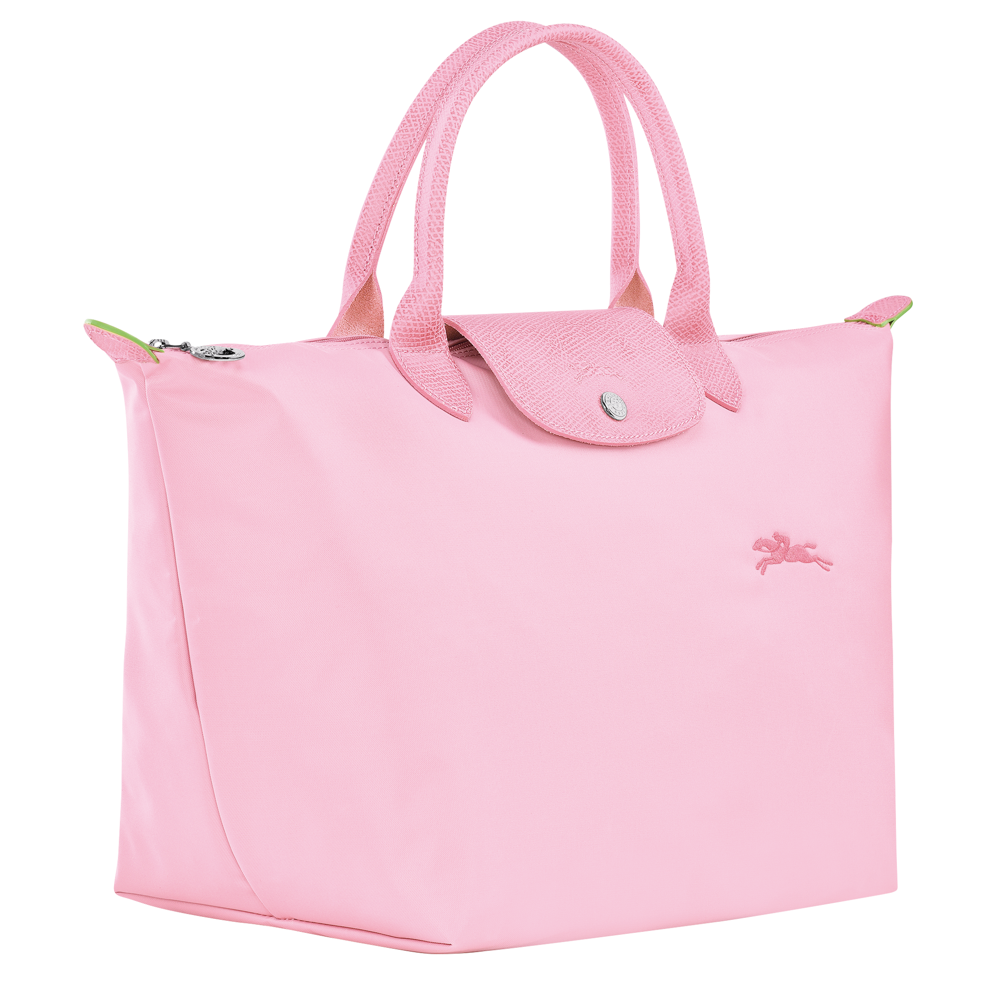 Le Pliage Green L Tote bag Pink - Recycled canvas (L1899919P75)