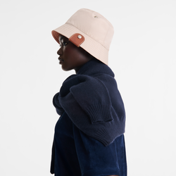 Reversible bucket hat , Paper/Pink Tea - Technical taffeta