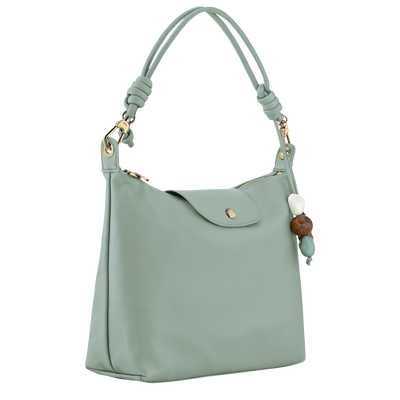 Le Pliage Xtra Schultertasche M, Seladongrün