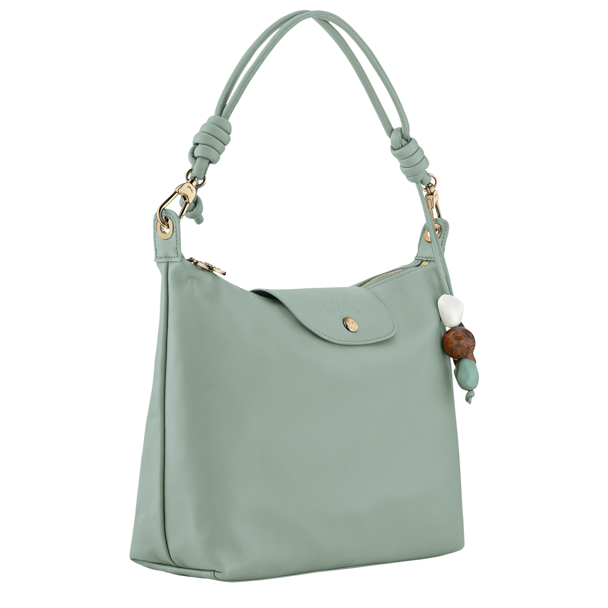 Hobo bag M, Celadon - View 3 of
6 - zoom in Le Pliage Xtra Hobo bag M, Celadon