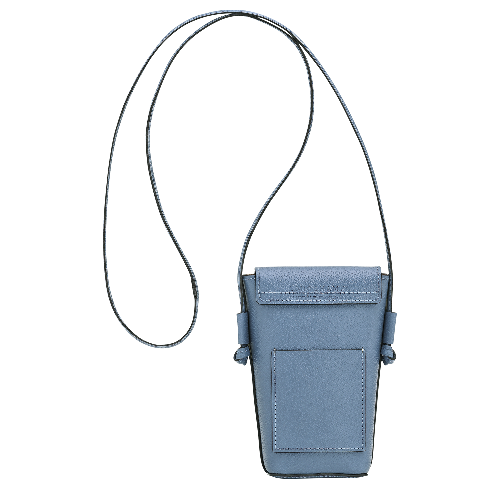 &Eacute;pure Custodia per cellulare con laccio in cuoio,  Ardesia