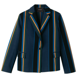 Jacket , Cobalt - Gabardine