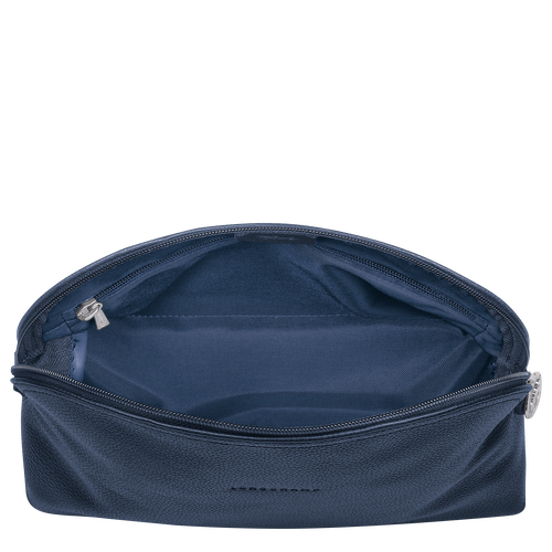 Le Foulonné Toiletry case , Navy - Leather - View 3 of 3