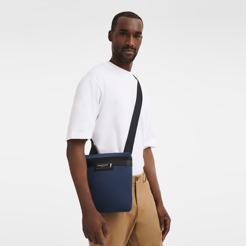Le Pliage Energy S Crossbody bag , Navy - Recycled canvas - View 2 of  6
