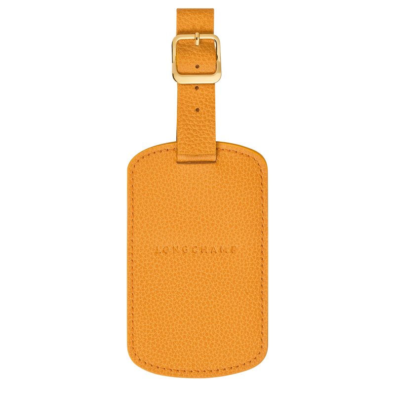 Le Foulonné Luggage tag , Apricot - Leather  - View 1 of 1