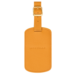 Le Foulonné Luggage tag , Apricot - Leather
