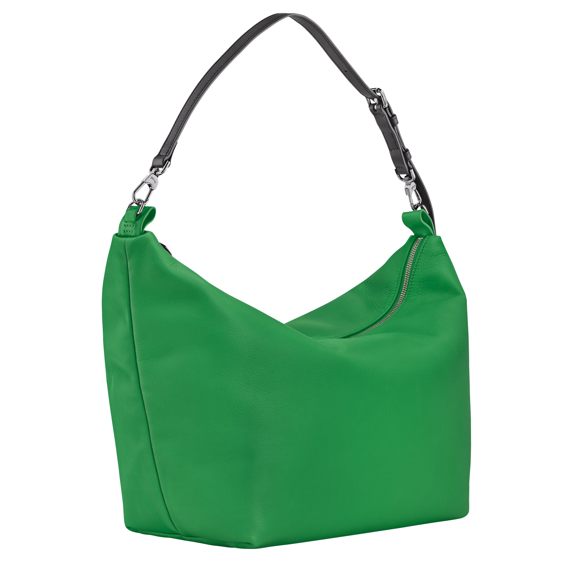 Hobo bag M, Green - View 3 of
6 - zoom in Le Slouchy Hobo bag M, Green