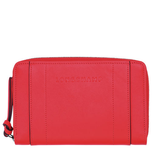 Longchamp 3D Wallet Red - Leather (L3622HCV545)