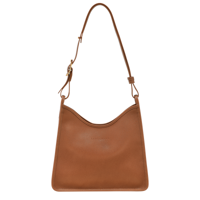 Le Foulonné Bolso de hombro M , Cuero - Caramelo