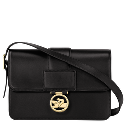 Umhängetasche M Box-Trot , Leder - Schwarz