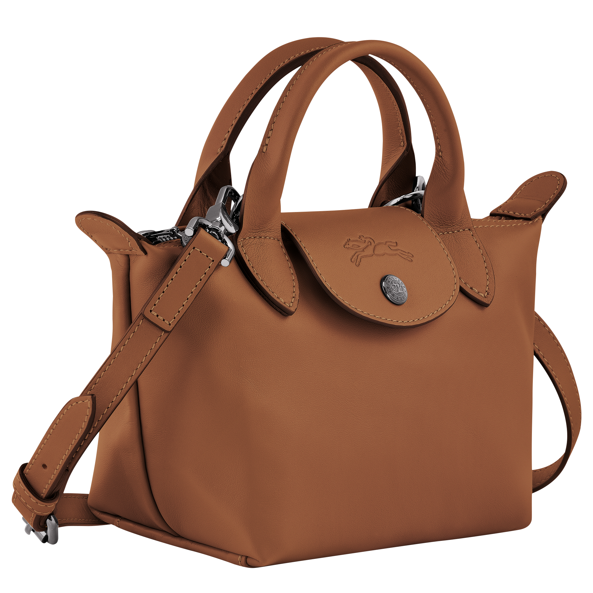 Handbag XS, Cognac - View 3 of
5 - zoom in Le Pliage Xtra Handbag XS, Cognac