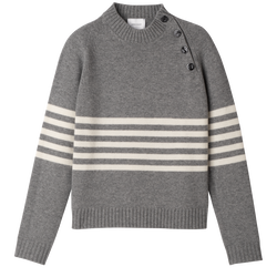 Sweater , Grey - Knit