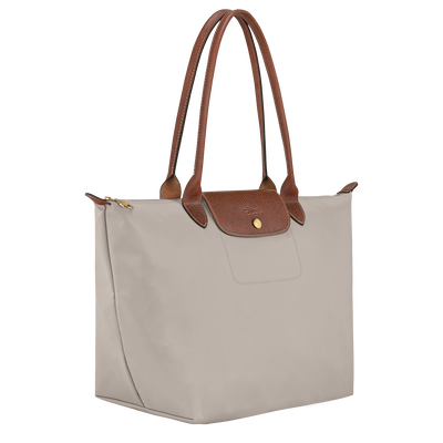 Sac cabas L Le Pliage Original , Toile recyclée - Galet