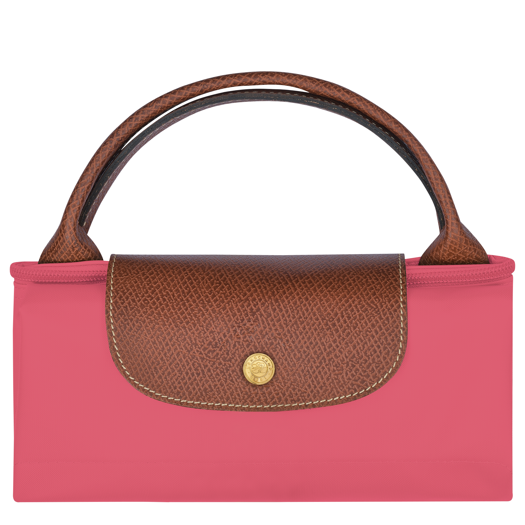 Longchamp Large Le Pliage Recycled Canvas Travel Bag in Grenadine