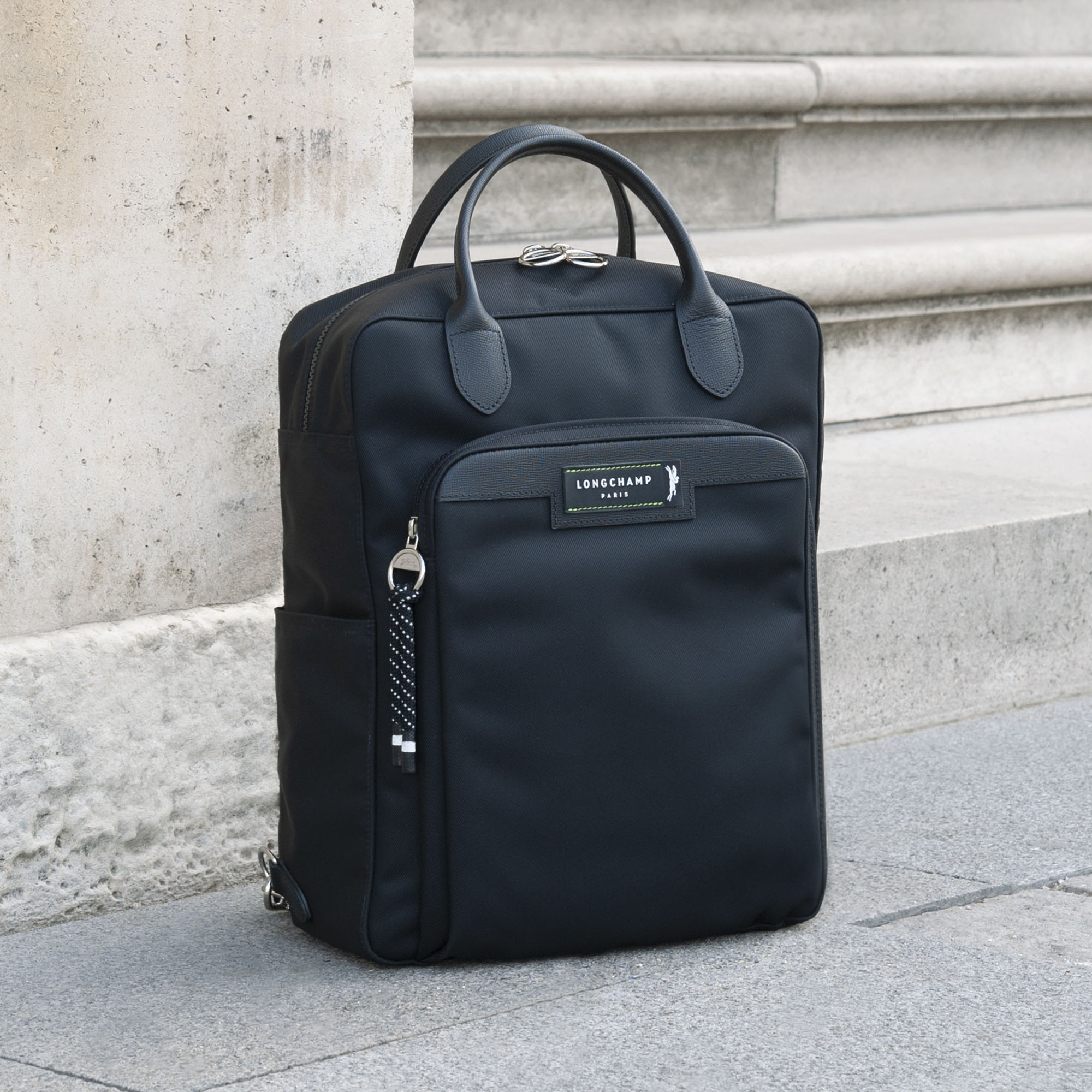 Longchamp green district backpack