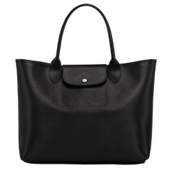 Handtasche L Le Pliage City , Canvas - Schwarz