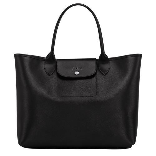 Le Pliage City L Tote bag , Black - Canvas - View 1 of 5