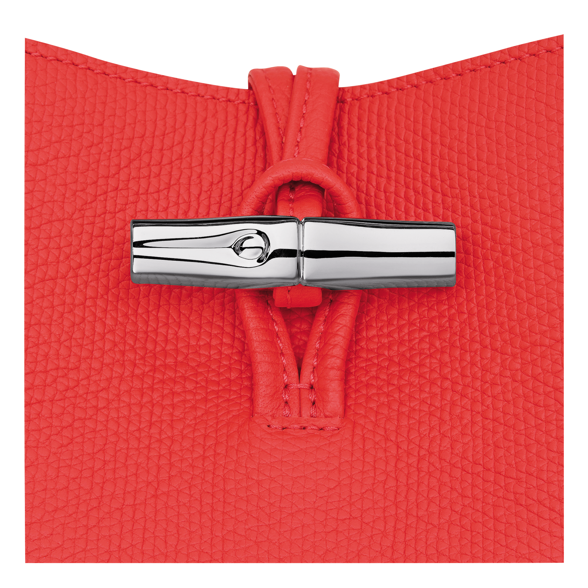 Le Roseau XS Bucket bag Vermilion - Leather | Longchamp US Le Roseau XS Bucket bag Vermilion - Leather | Longchamp US