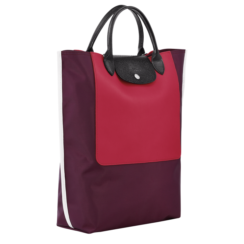 Cabas Longchamp M Tote bag Burgundy Canvas Longchamp CZ
