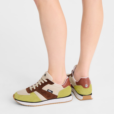 Le Pliage Green Sneakers, Bark