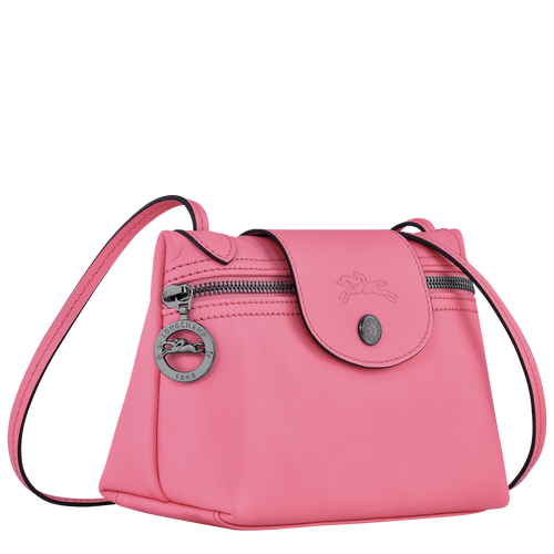 Le Pliage Xtra XS Crossbody bag , Pink - Leather - View 3 of  5