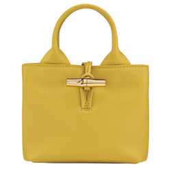 Le Roseau XS Handbag , Ginger - Leather