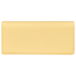 Le Roseau Long continental wallet , Yellow Chick - Leather