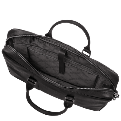 Le Foulonné Briefcase S, Black