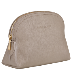 Le Foulonné Pouch , Turtledove - Leather