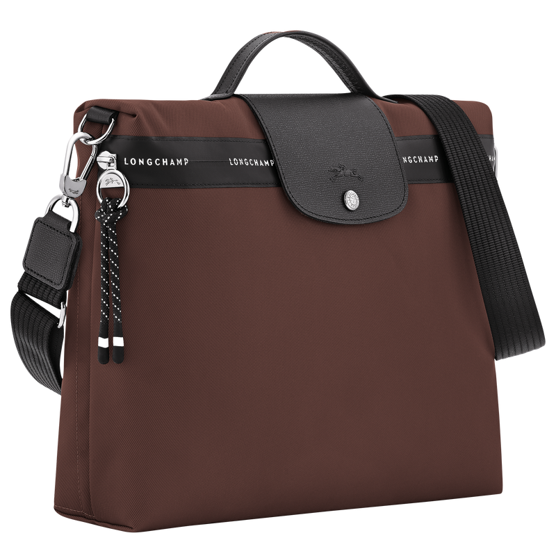 Porte-documents Le Pliage Energy , Toile - Cacao  - Vue 3 de 6