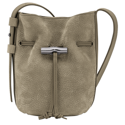 Le Roseau S Bucket bag , Lichen - Leather