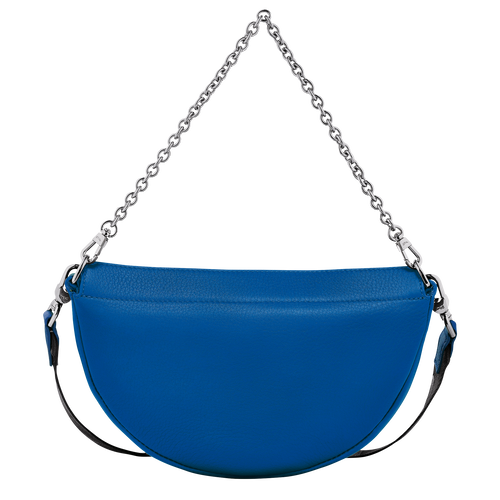 Smile S Crossbody bag , Electric Blue - Leather - View 4 of  4