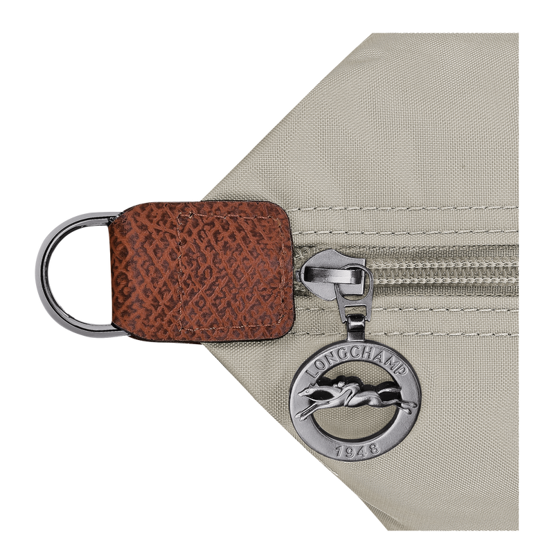 Borsa da viaggio espandibile Le Pliage Original , Tela riciclata - Grigio Verde  - View 6 of  7