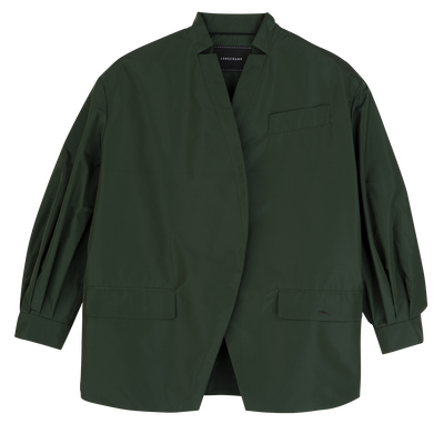 Kimono jacket , British Green - Technical taffeta