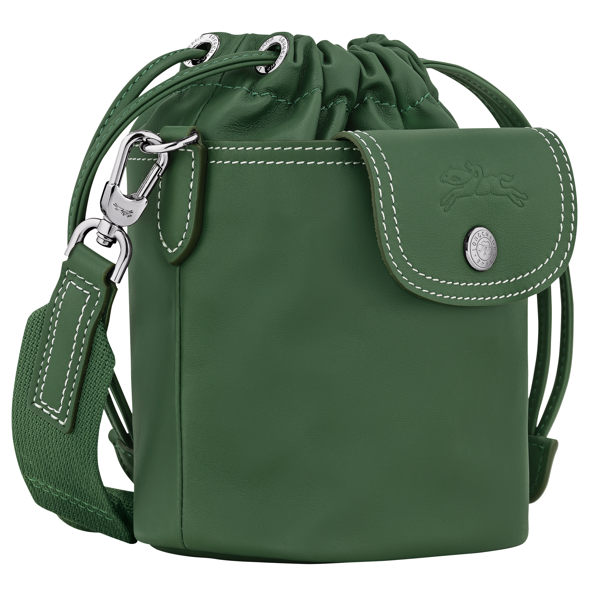 Bucket bag XS, British Green - View 3 of
5 - zoom in Le Pliage Xtra Bucket bag XS, British Green