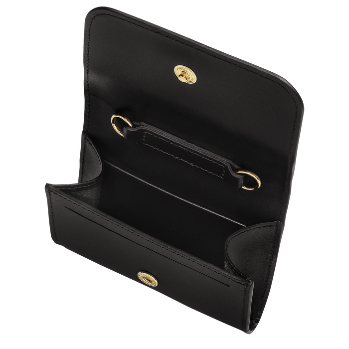 Box-Trot Porte-monnaie avec cordon, Noir