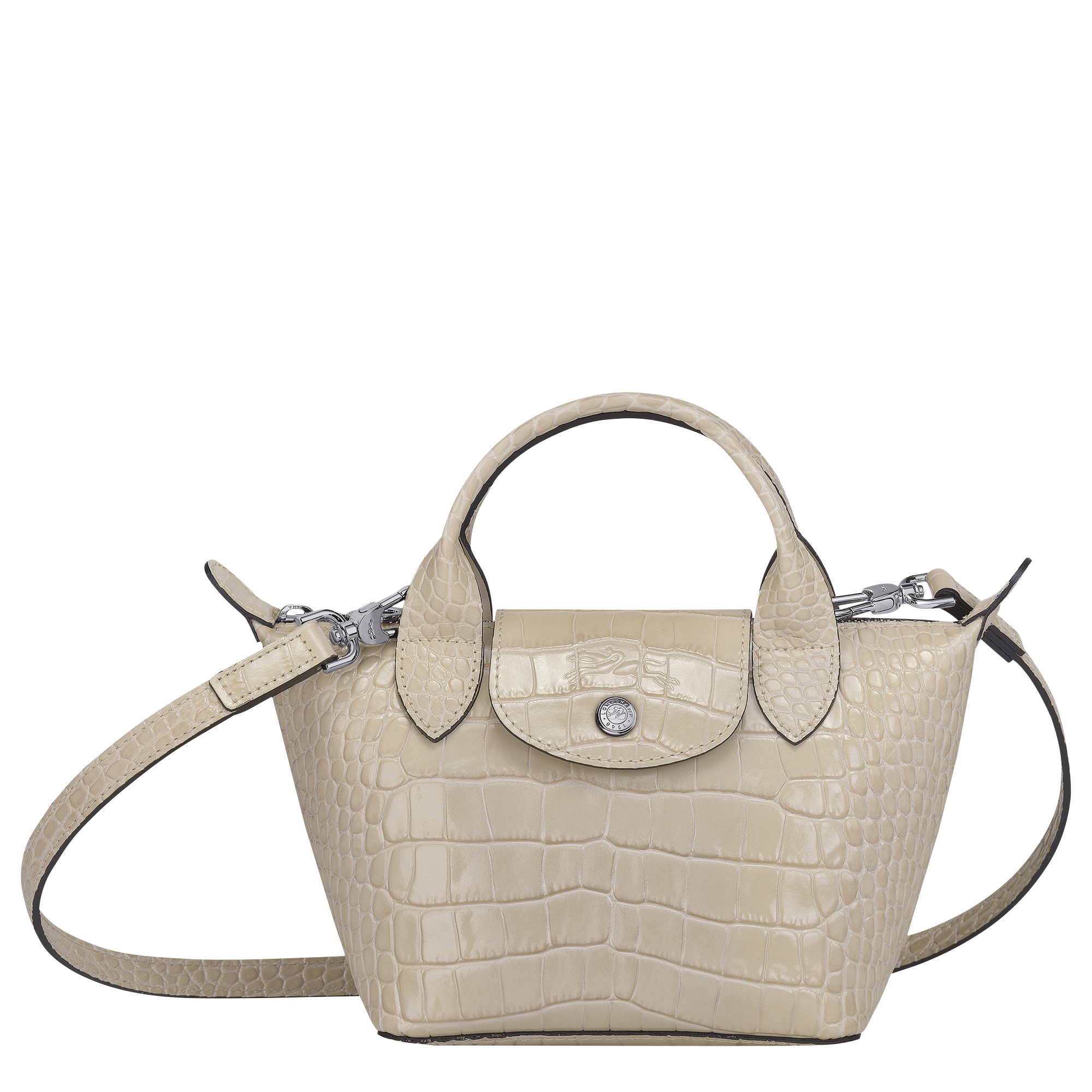 longchamp le pliage leather