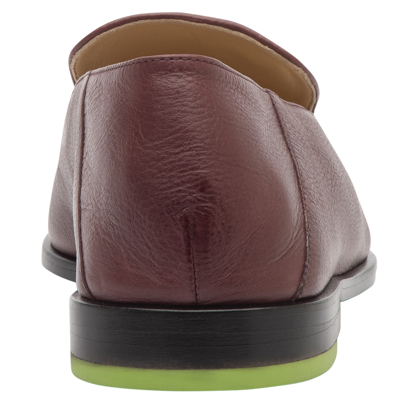 Au Sultan Loafer , Burgundy - Leather  - View 4 of  5