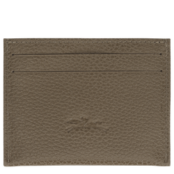 Le Foulonn&eacute; Card holder , Caper - Leather