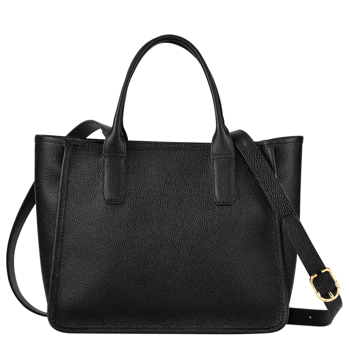 Le Foulonné Sac cabas M, Noir