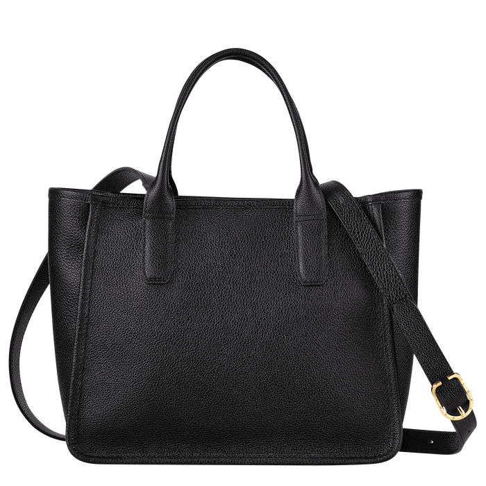 Le Foulonné Handle bag, Black
