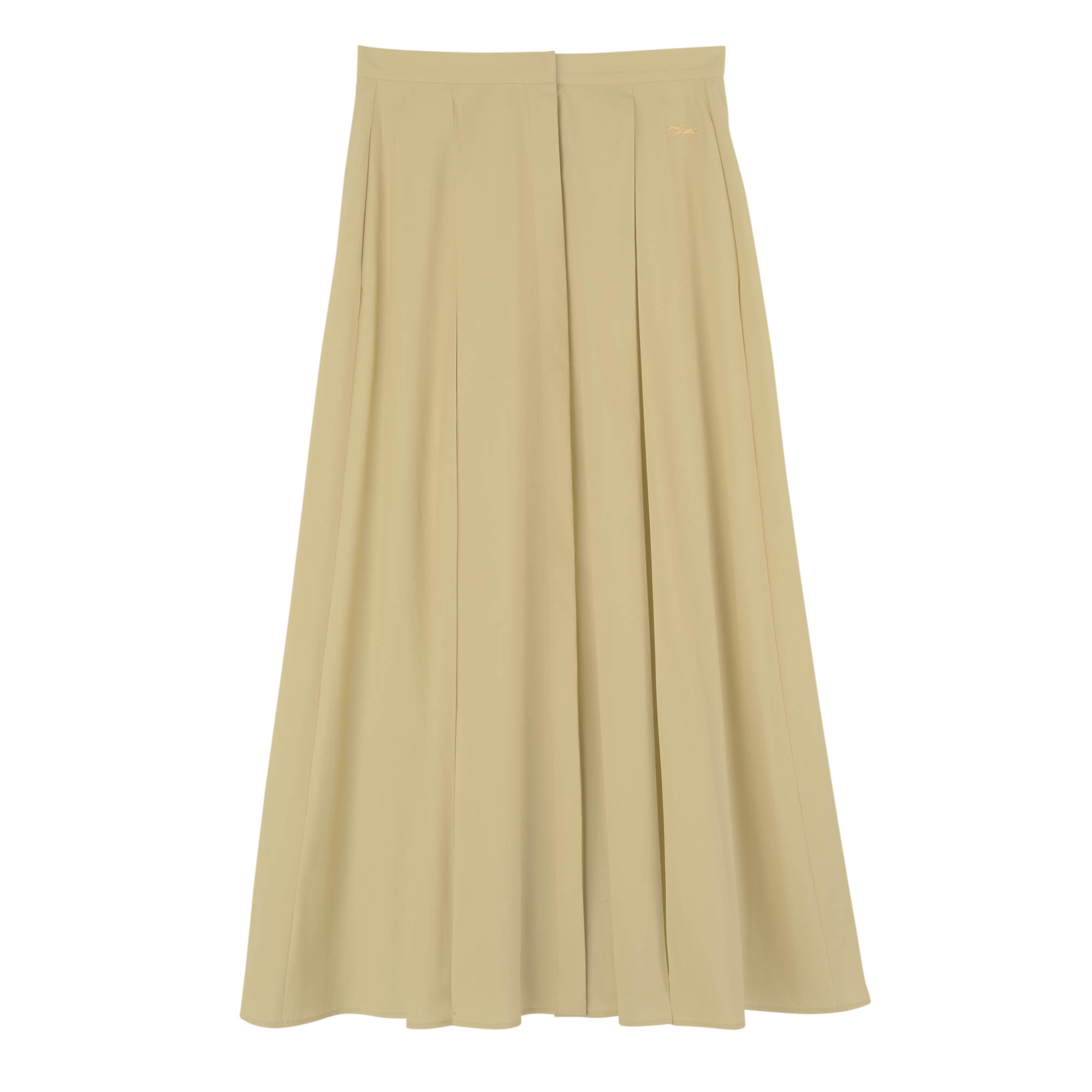 null Falda midi, Pistacho