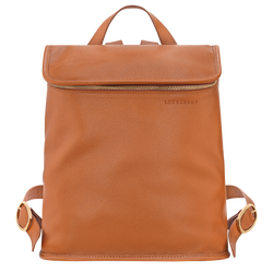 Le Foulonn&eacute; M Backpack , Amber - Leather