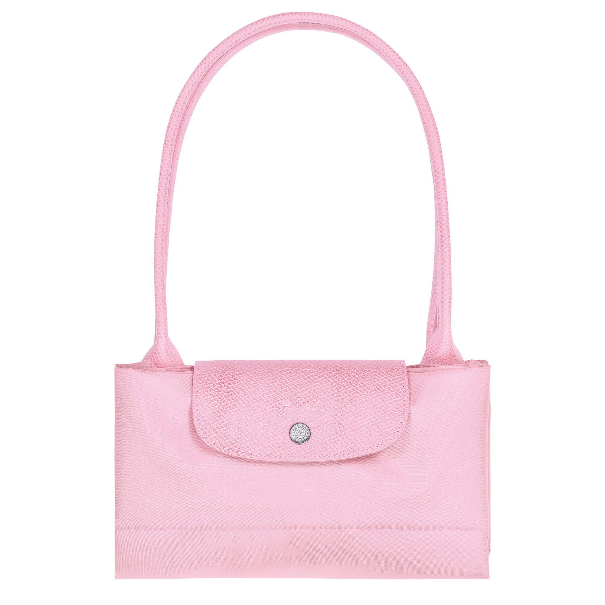 Longchamp Le Pliage Large Nylon Shoulder Tote In Pinky