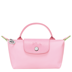 Le Pliage Green Tasje met handvat , Roze - Gerecycled canvas