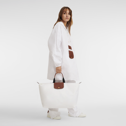 Longchamp X D'heygere Sac de voyage / Sac à dos S, Blanc