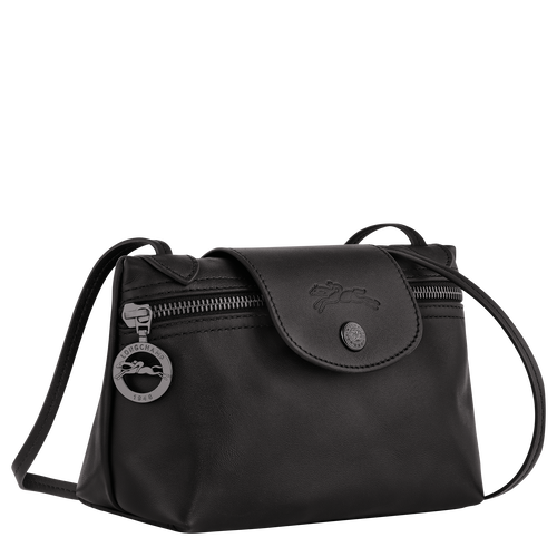 Borsa a tracolla XS Le Pliage Xtra , Pelle - Nero - View 3 of  6