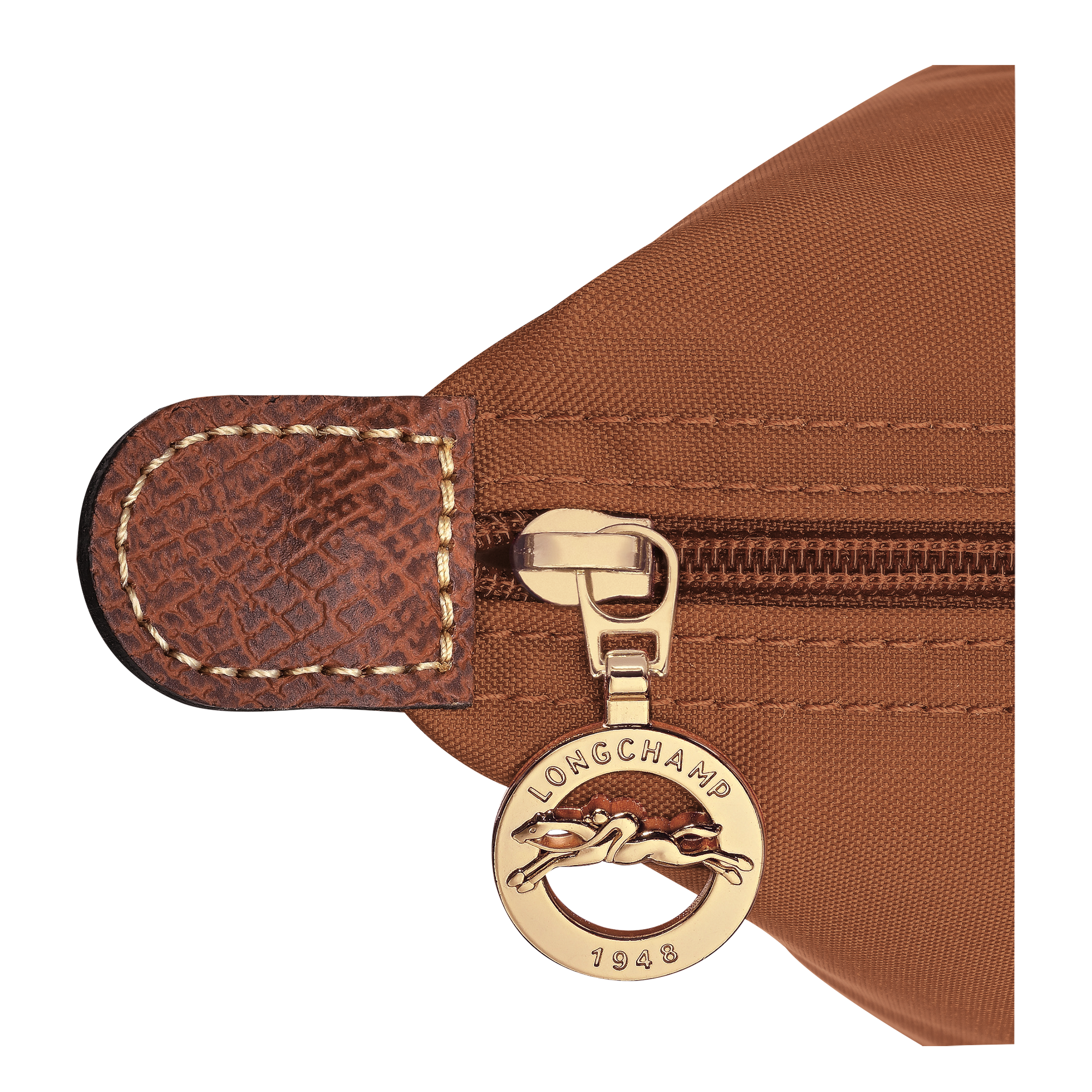 Le Pliage Original Tas met handgreep aan de bovenkant S, Cognac